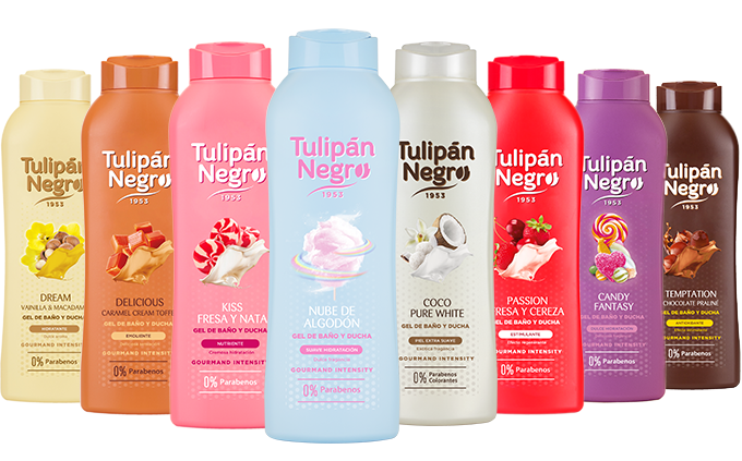 GEL TULIPAN NEGRO ( VARIOS AROMAS )