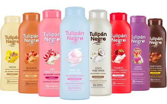 GEL TULIPAN NEGRO ( VARIOS AROMAS )